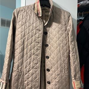 Burberry Quilted Tan Jacket
